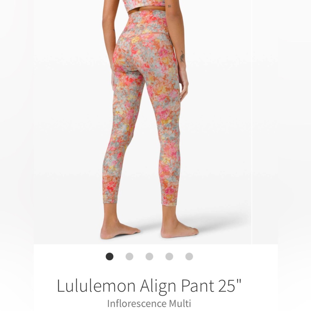 Lululemon Align Pant 25"
Inflorescence Multi